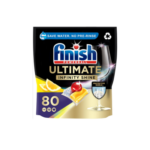 Finish Ultimate Infinity Shine Dishwasher Tablets, Lemon, 80 Tablets
